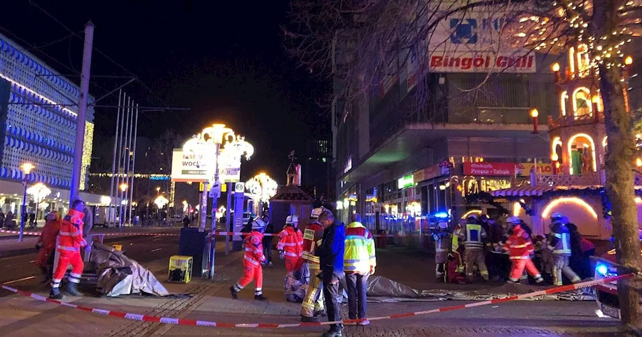 Auto fährt auf Magdeburger Weihnachtsmarkt – Behörden gehen von Anschlag aus