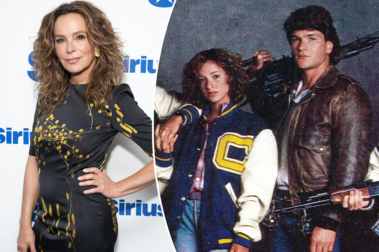 Jennifer Grey recalls 'smoking a lot of weed' before her sex scene with a 'drunk' Patrick Swayze in ‘Red Dawn’