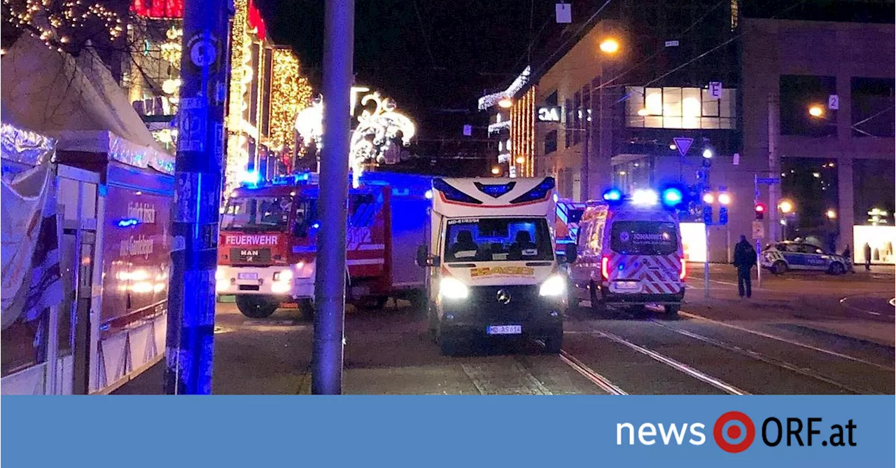 Magdeburger Adventmarkt: Adventmarkt in D: Laut Behörden Anschlag