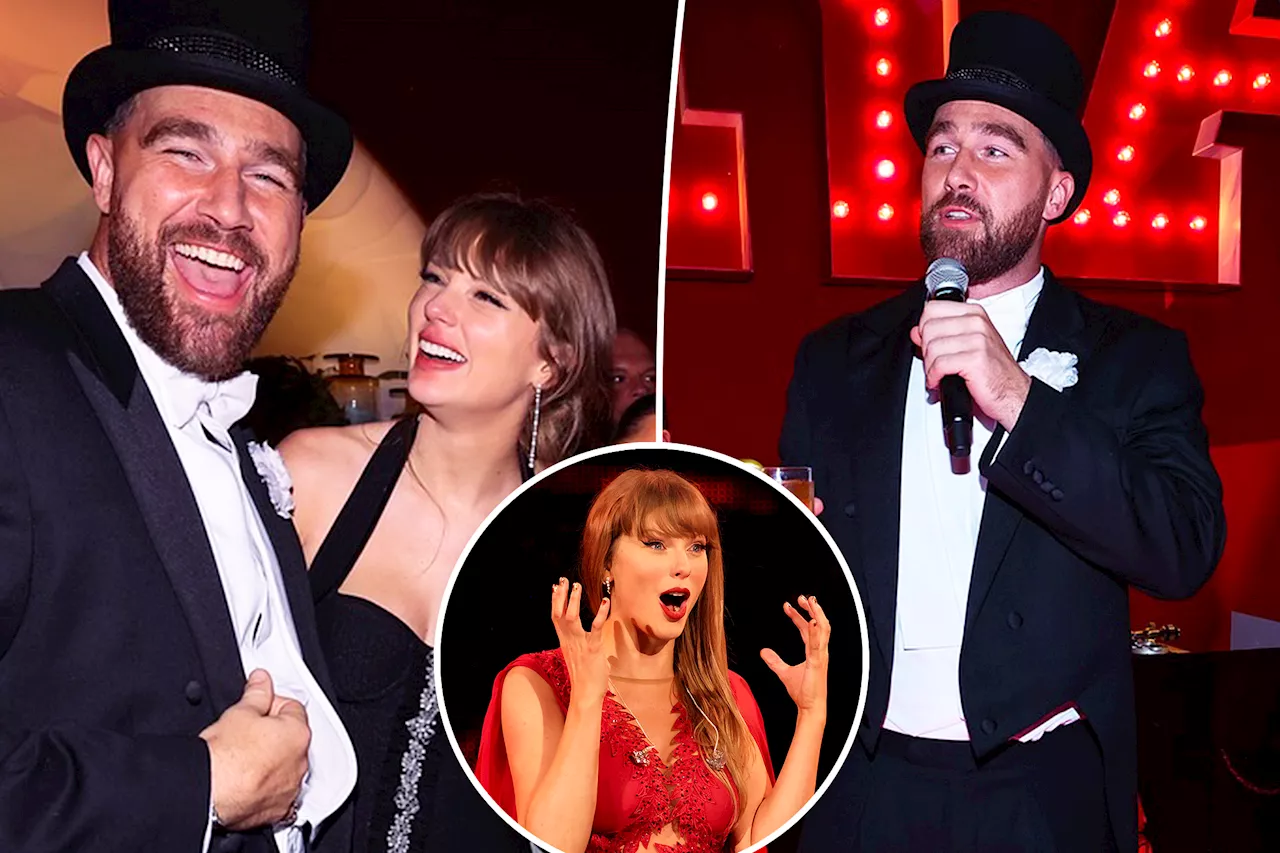  How Travis Kelce pulled off Taylor Swift’s epic Eras Tour surprise party