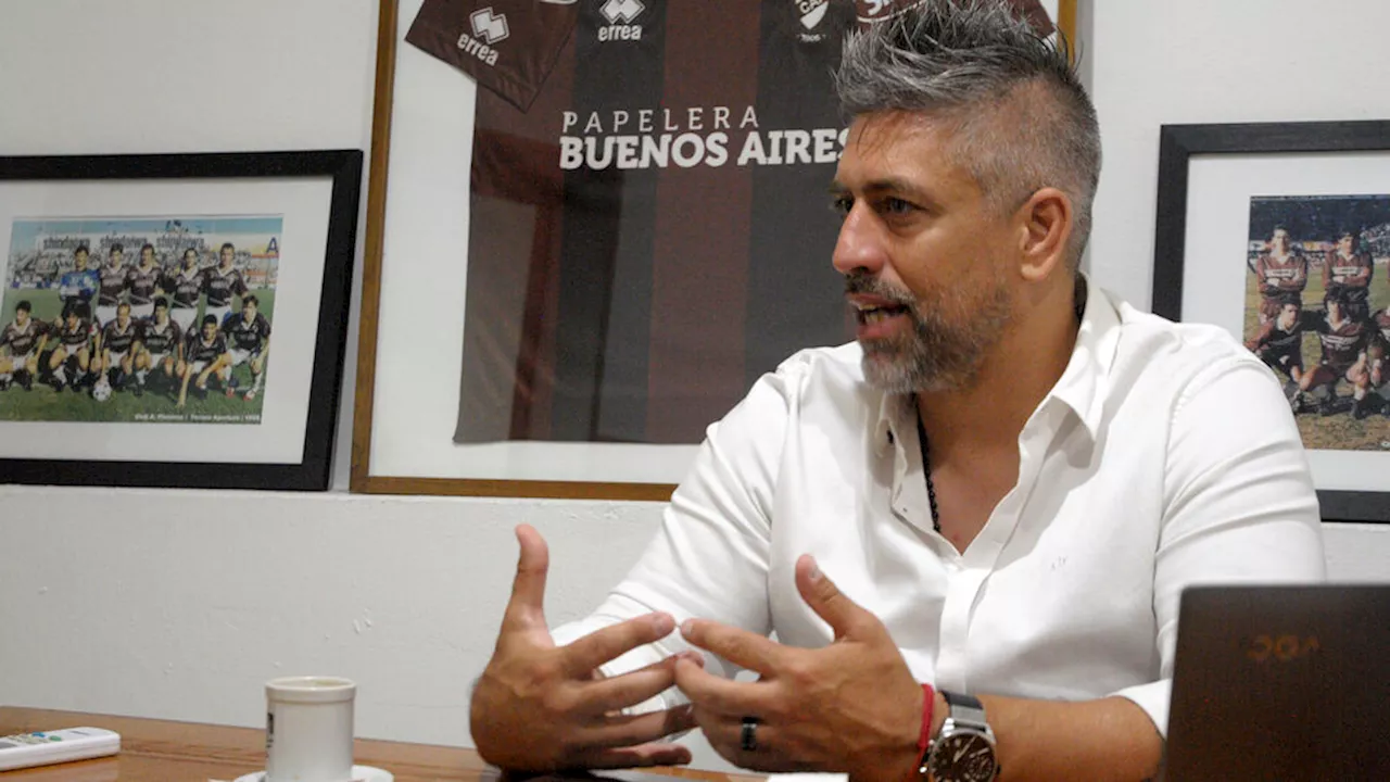 Sebastián Ordoñez: 'Se está hablando bien de Platense, estamos dando una imagen positiva'