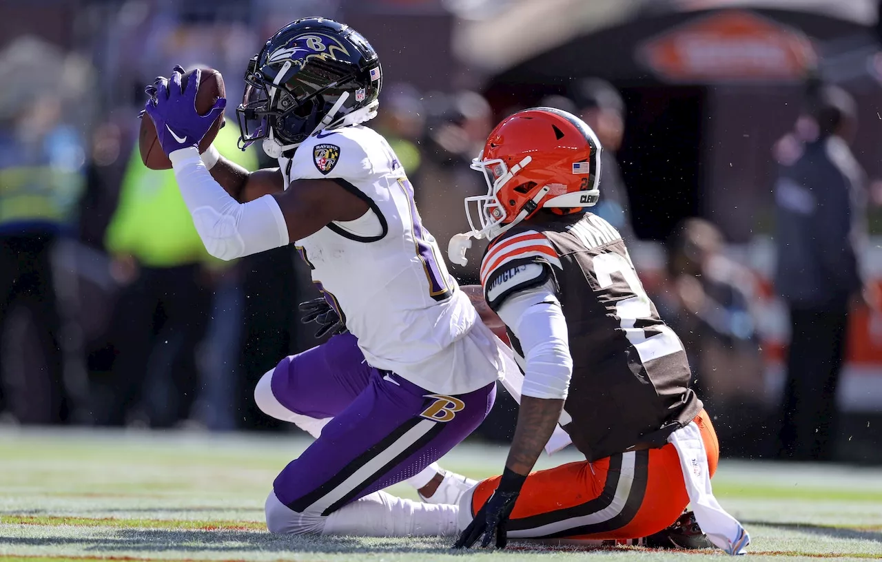 Baltimore Ravens rule out key wide receiver for Steelers game