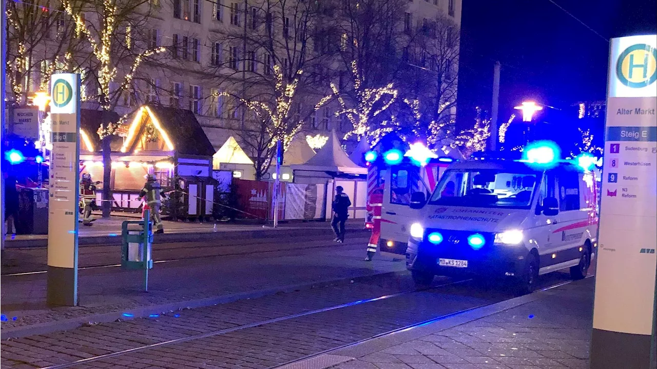 Al menos un muerto y varios heridos en un atropello múltiple en un mercadillo navideño en Alemania