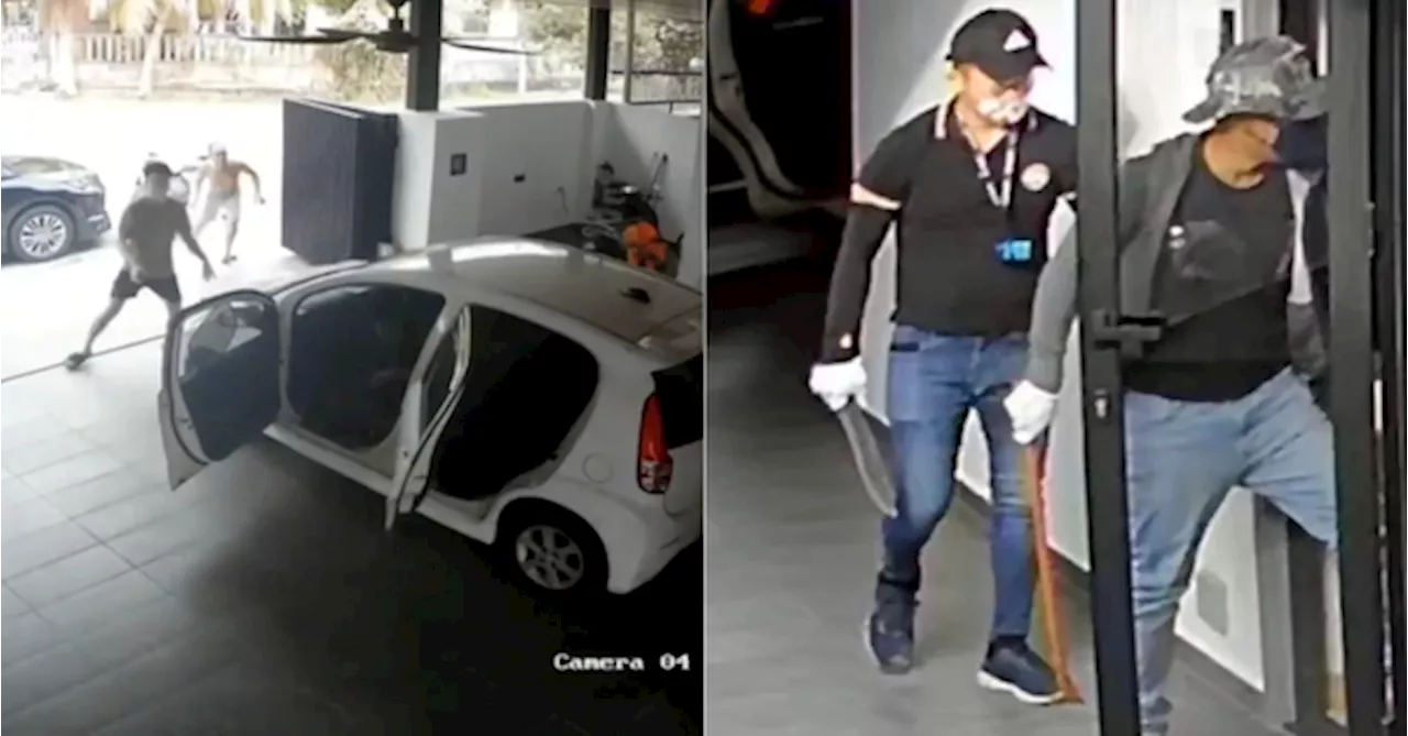 Father and Son Fight Off Armed Robbers To Protect Baby