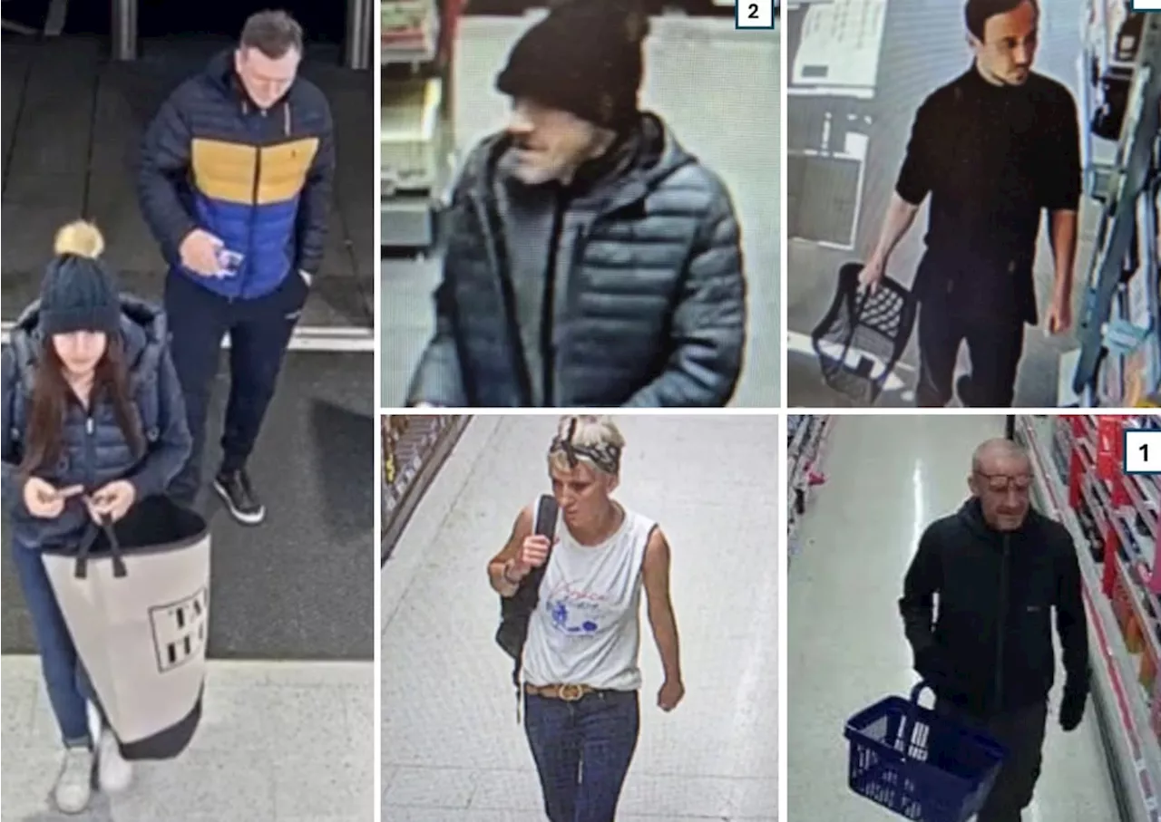 Telford Police Seek Public's Help in Identifying Shoplifting Suspects