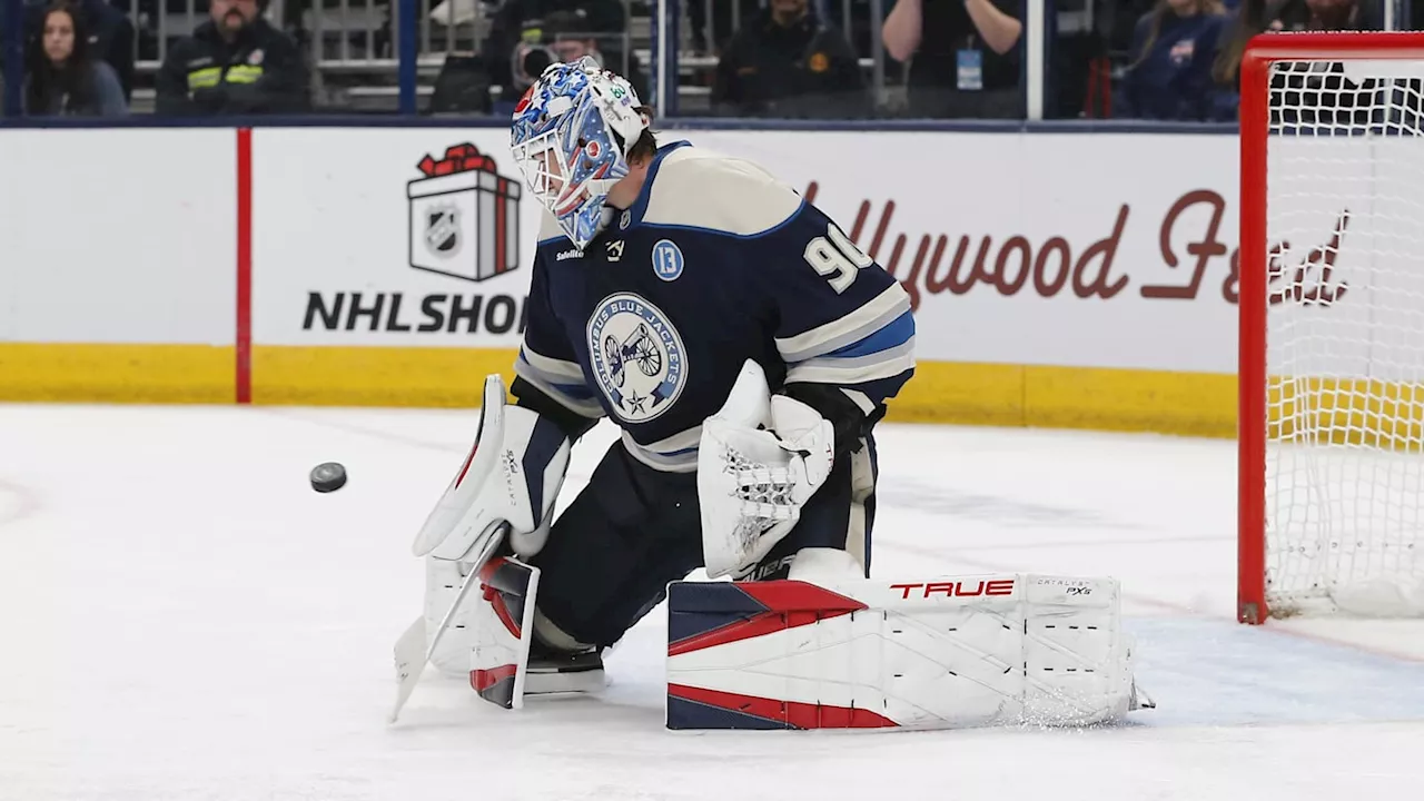 Columbus Blue Jackets Goalie Has Career Night vs. Devils