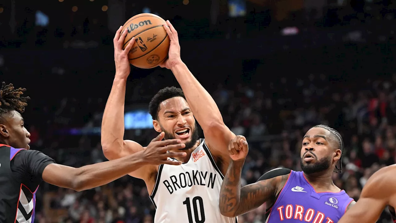 NBA Fans React To Ben Simmons' Performance In Nets-Raptors Game