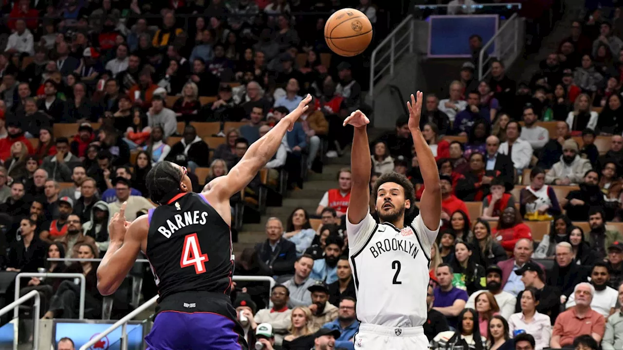 Nets Outlast Raptors in Sloppy Encounter