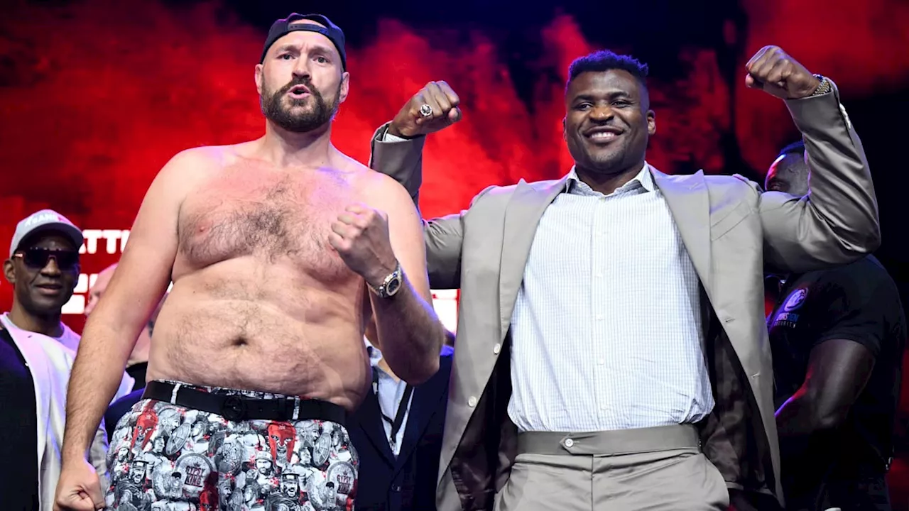 PFL Champion Francis Ngannou Makes Pick for Oleksandr Usyk vs. Tyson Fury 2