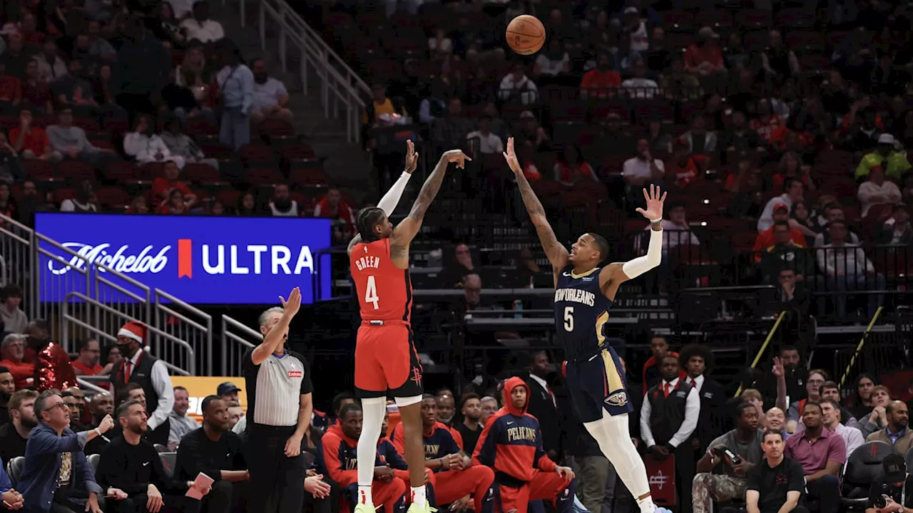 Rockets Blast Pelicans in Offensive Showcase