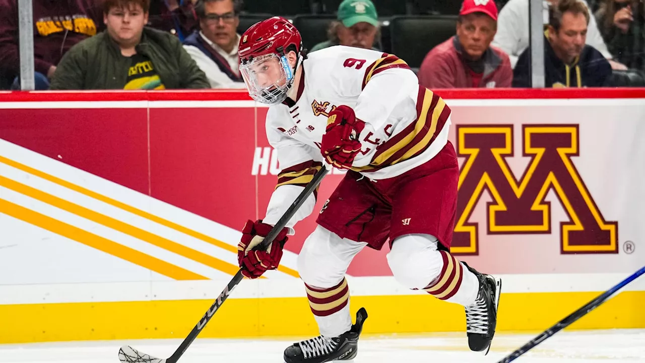 Six Boston College Men's Hockey Players Earn Spot on 2025 U.S. National Junior Team