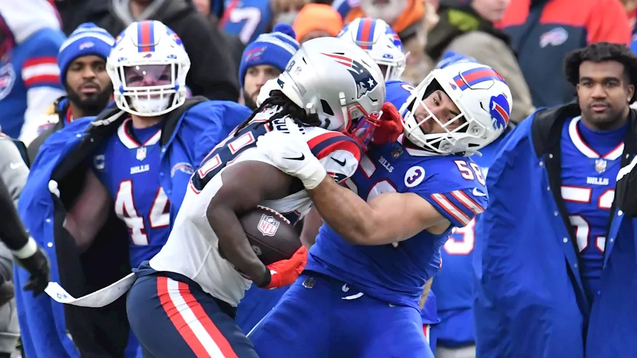 Three Bills' linebackers questionable to face Patriots in Week 16