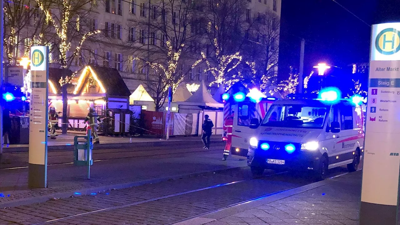 Germany: At least one dead after car driven into people at Christmas market