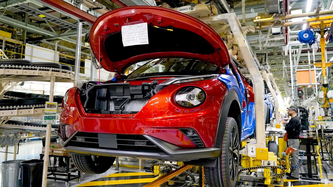 UK Car Manufacturing Slumps to 1980s Low as EV Demand Stagnates