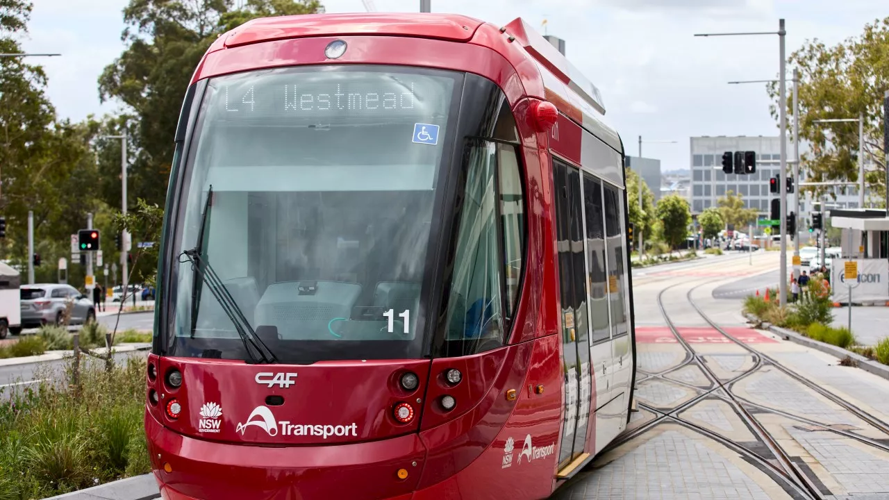 Parramatta Light Rail Opens After 80 Years