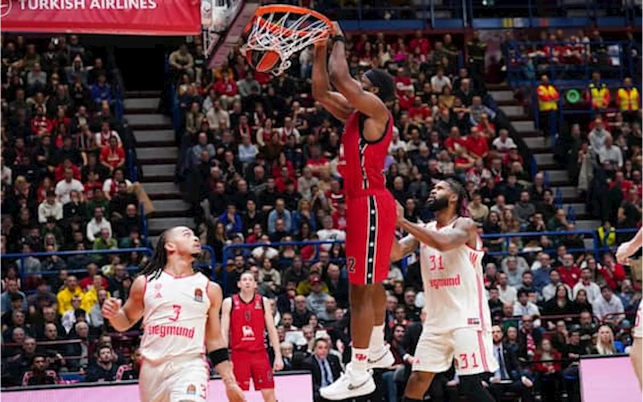 Eurolega, Olimpia Milano-Bayern Monaco 78-78