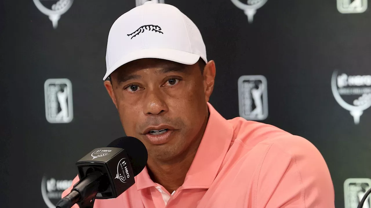 Tiger Woods: Fifteen-time major champion 'not competitive right now' as he returns at PNC Championship