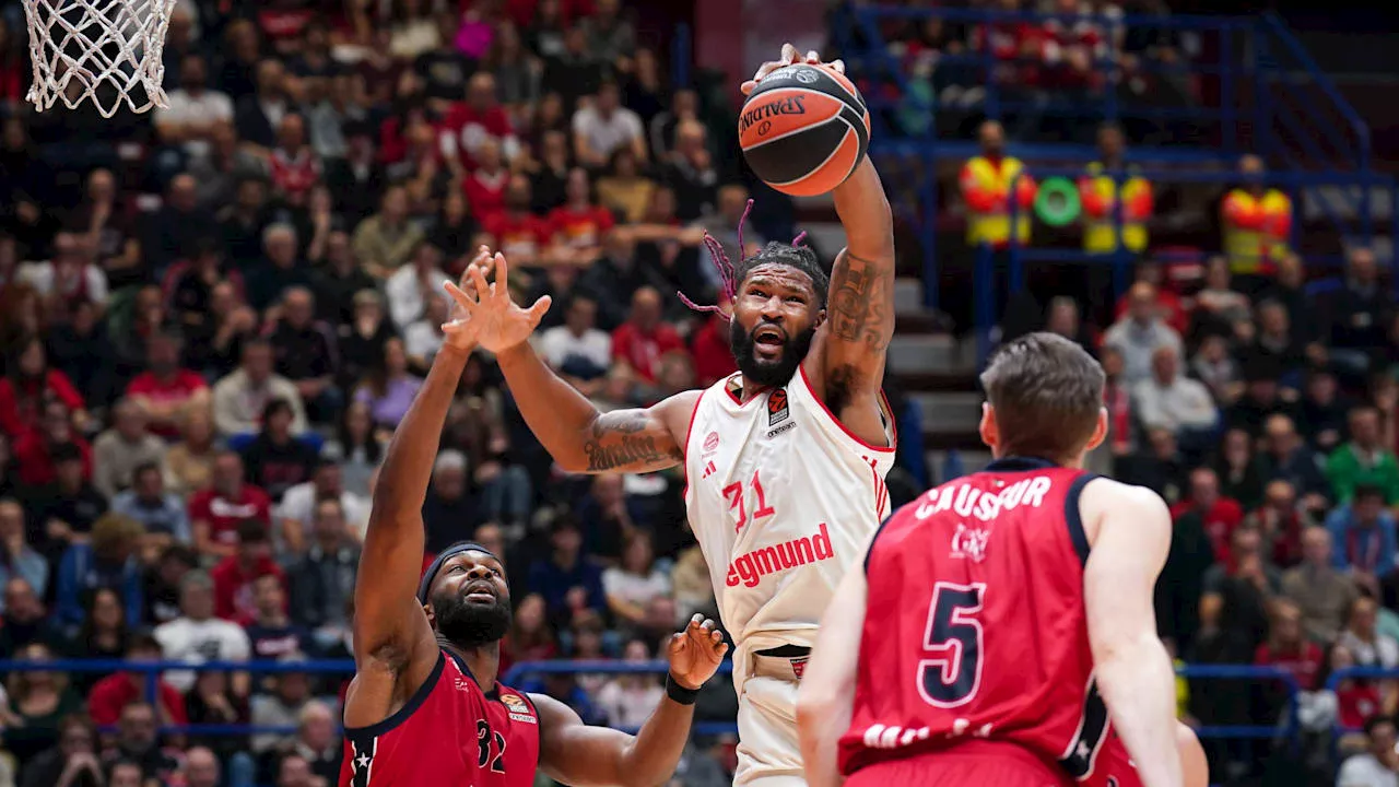 Basketball: Bayern beenden Sieglos-Serie gegen Mailand, Alba fehlen 50 Sekunden