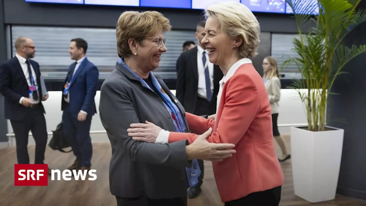 Sprecher bestätigt Treffen zwischen von der Leyen und Amherd