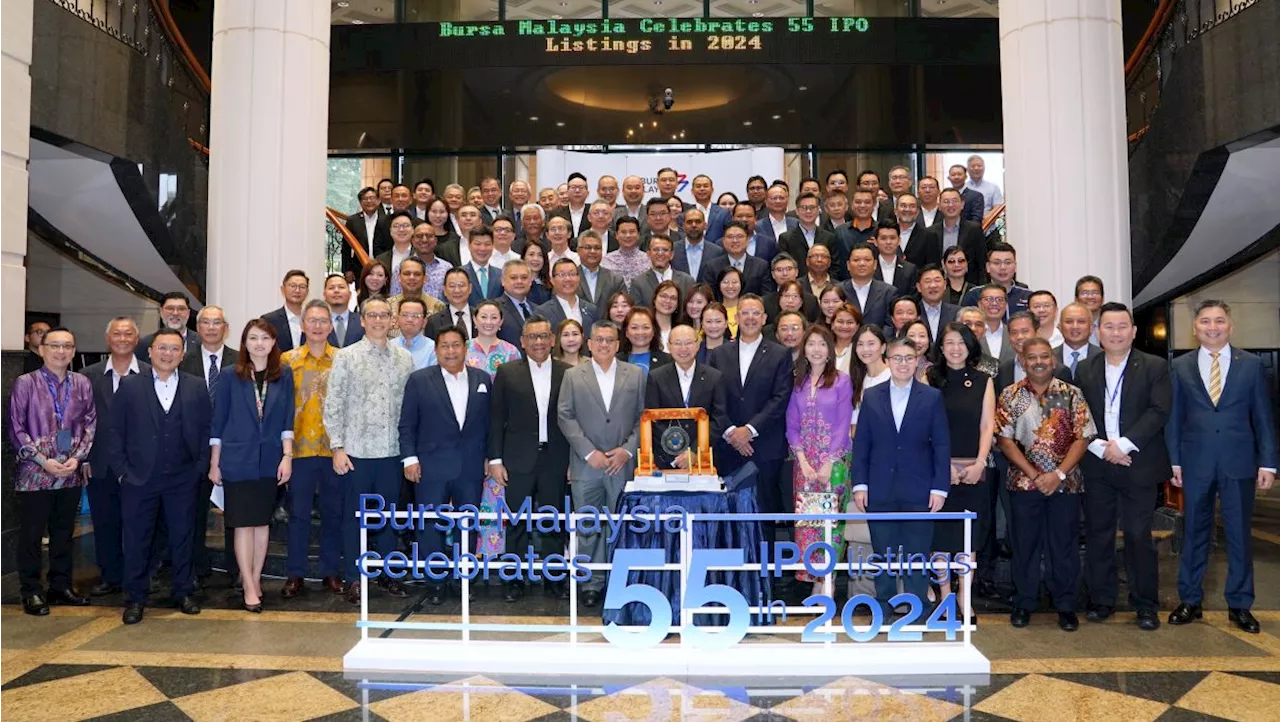 Bursa Malaysia records highest number of IPOs in 19 years with 55 listings in 2024