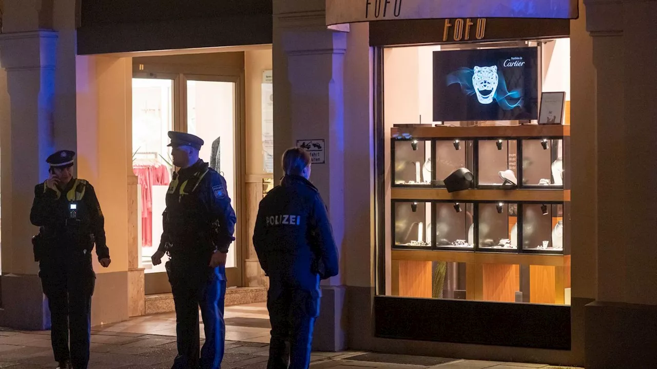 Juwelierüberfall in Münchner Innenstadt