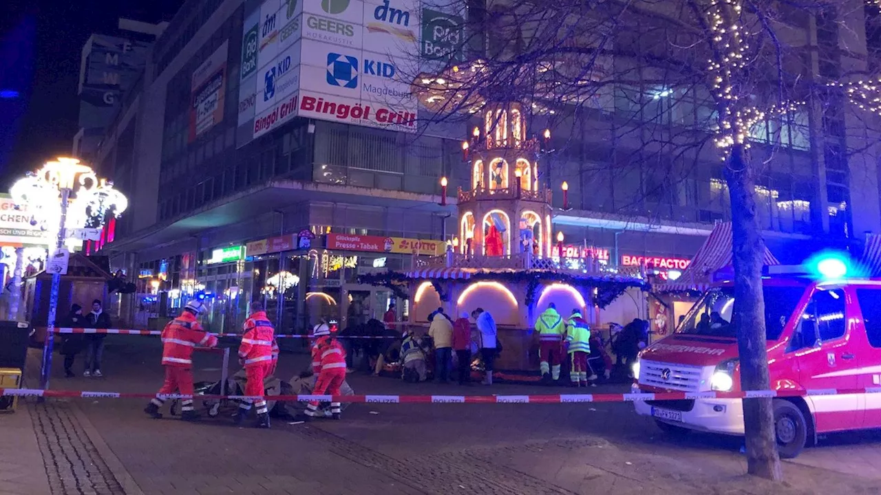 Magdeburg: Auto fährt auf Weihnachtsmarkt – 'vermutlich' ein Anschlag