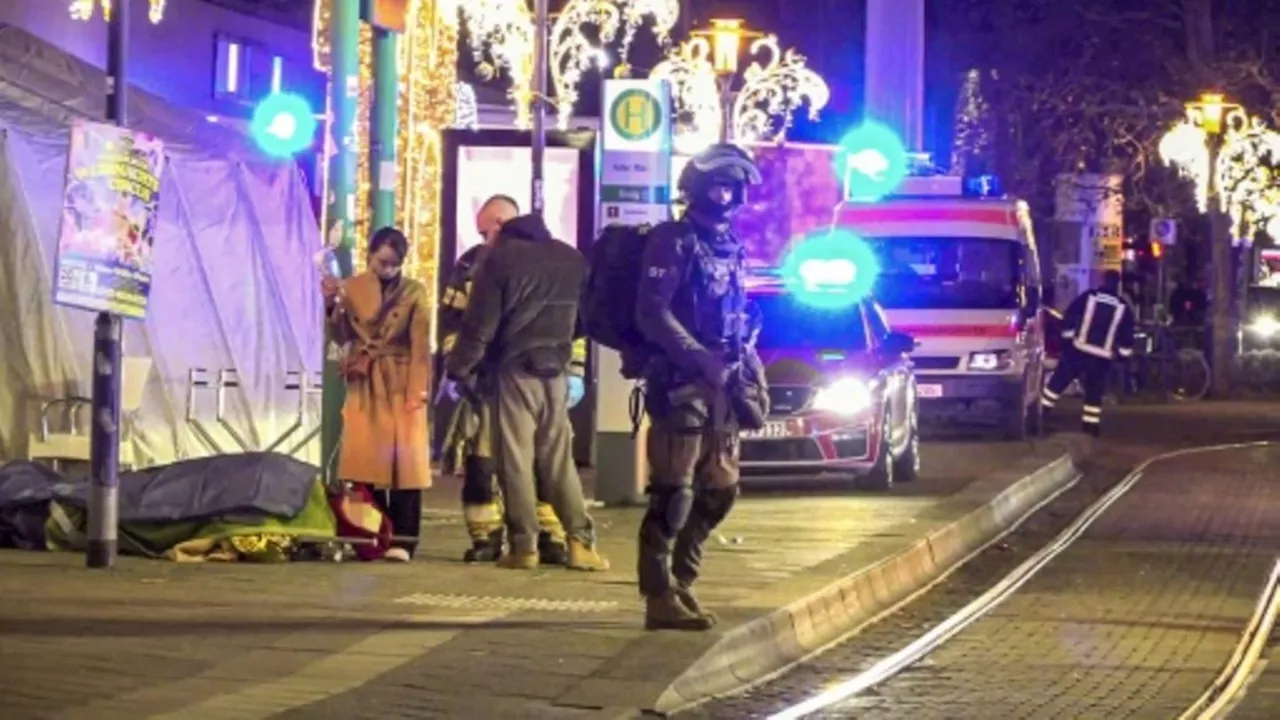 Mindestens ein Toter und dutzende Verletzte bei Anschlag auf Magdeburger Weihnachtsmarkt