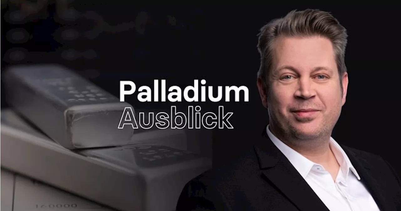 Palladium: Abwärtstrend setzt sich fort