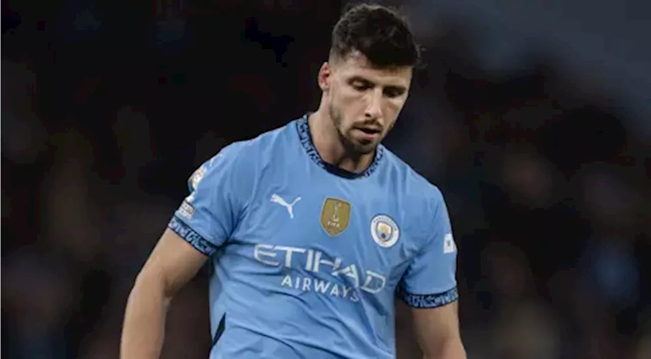 Dias ruled out for up to four weeks as Man City suffer fresh blow