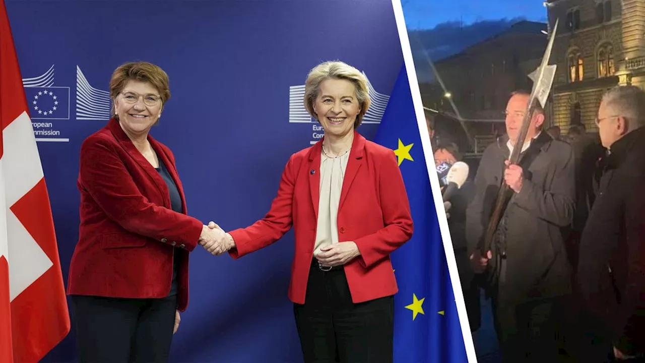 Schweiz und EU finden Einigung - Ursula von der Leyen könnte nach Bern kommen