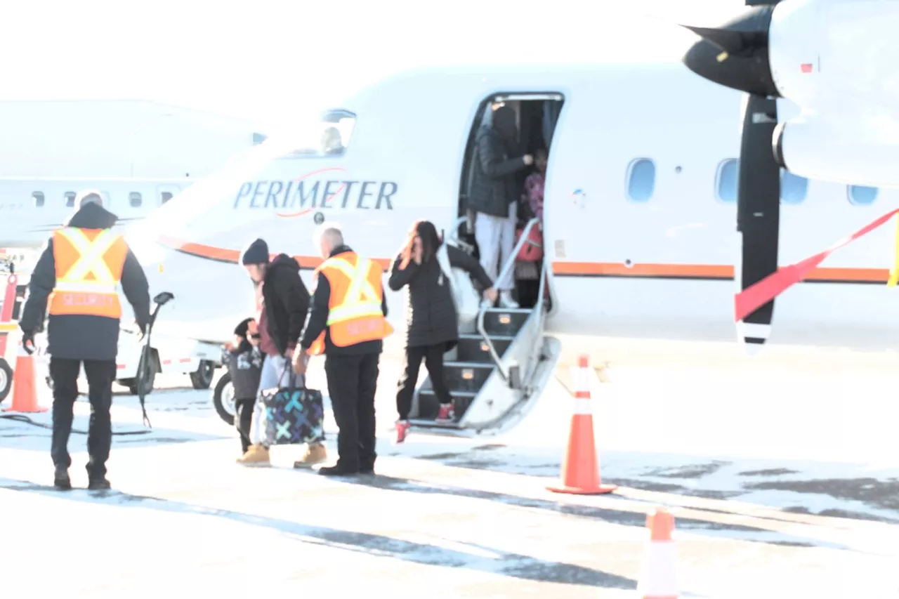 Evacuees have arrived in Thunder Bay