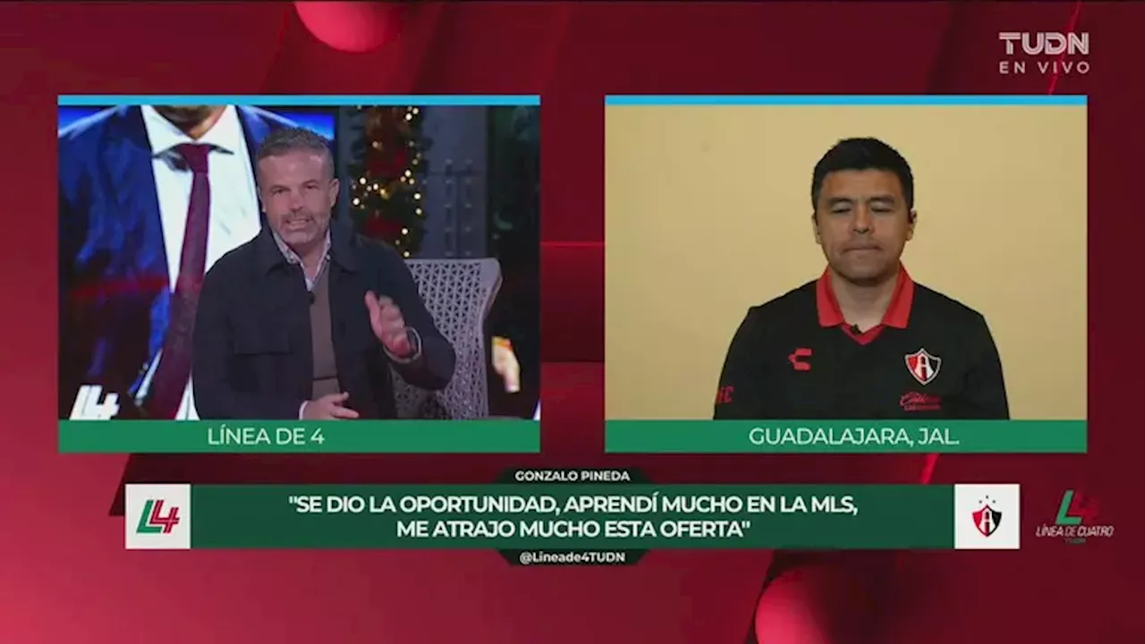 El 'reto' de Gonzalo Pineda a Rafa Puente: 'Espero que veas en 4 o 5 partidos a qué juega Atlas'