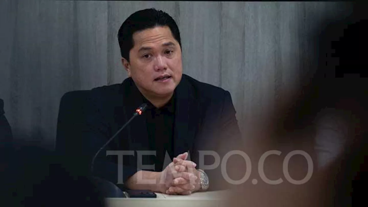 Erick Thohir Respon Penurunan Peringkat Timnas Indonesia