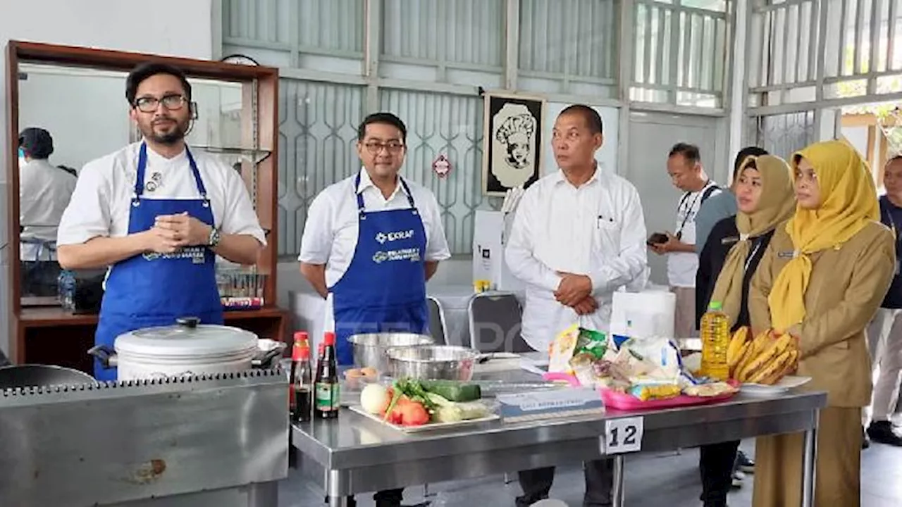 Menteri Ekonomi Kreatif Buka Pelatihan Juru Masak untuk Dukung Program Makan Bergizi Gratis