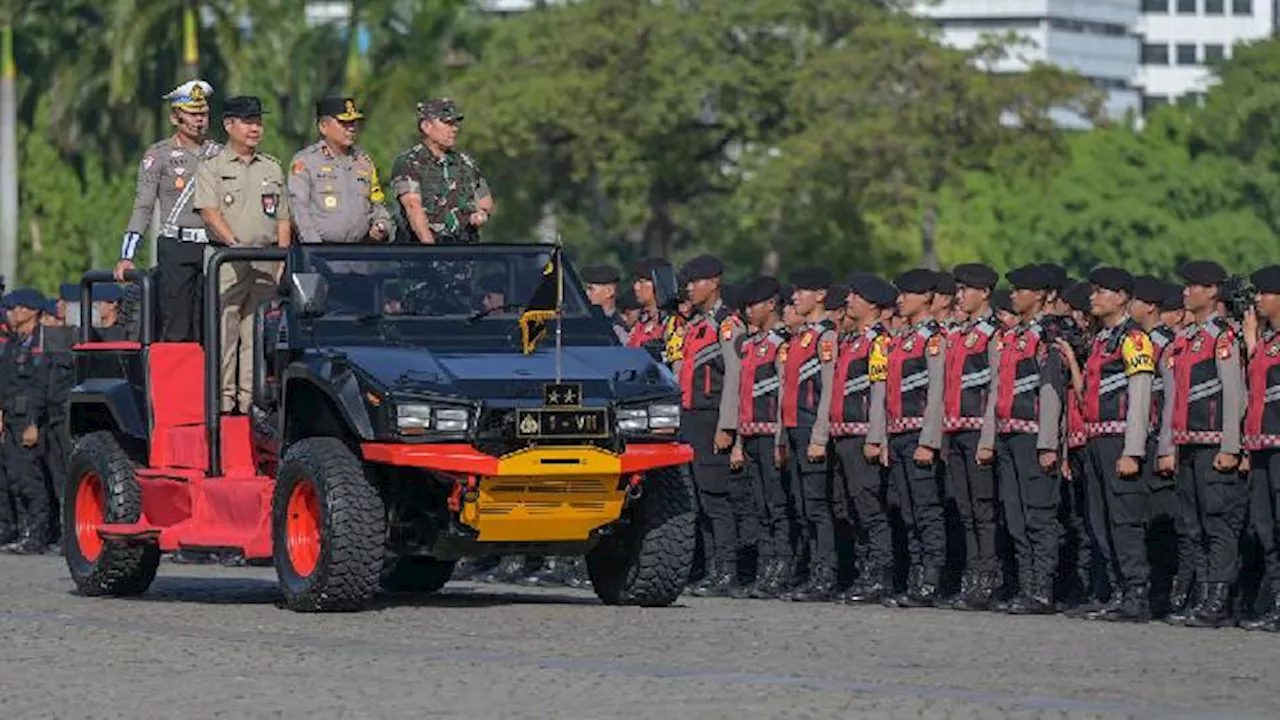 Polri Gelar Operasi Lilin Jaya 2024 untuk Pengamanan Natal dan Tahun Baru