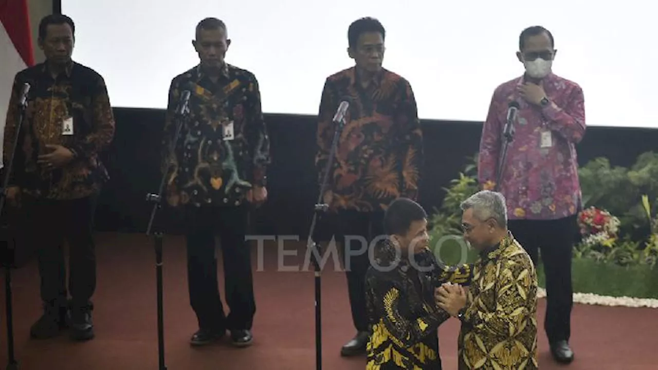 Serah Terima Jabatan Pimpinan KPK dan Dewas KPK