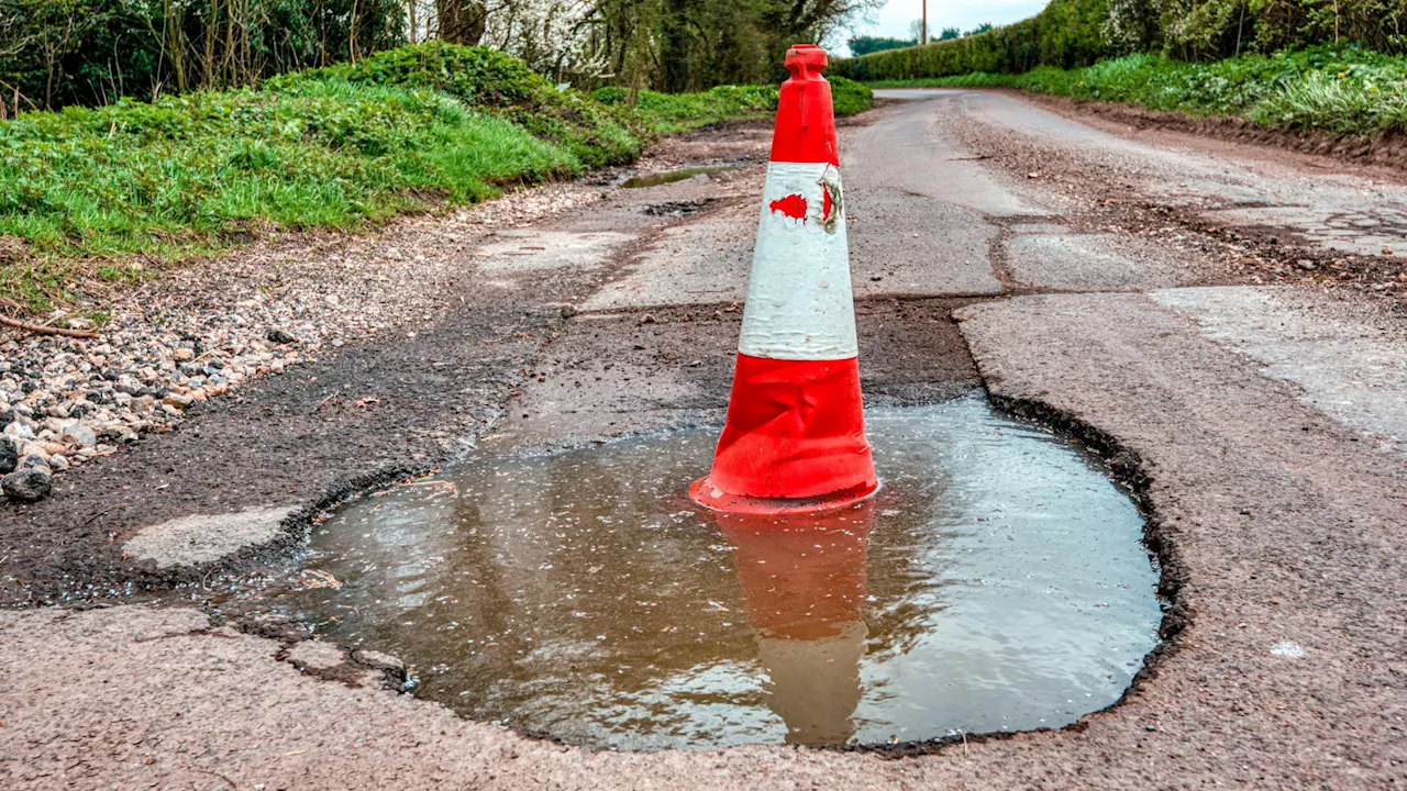 Huge boost for motorists as Keir Starmer pledges £1.6BILLION to fill potholes on UK’s crumbling roads...