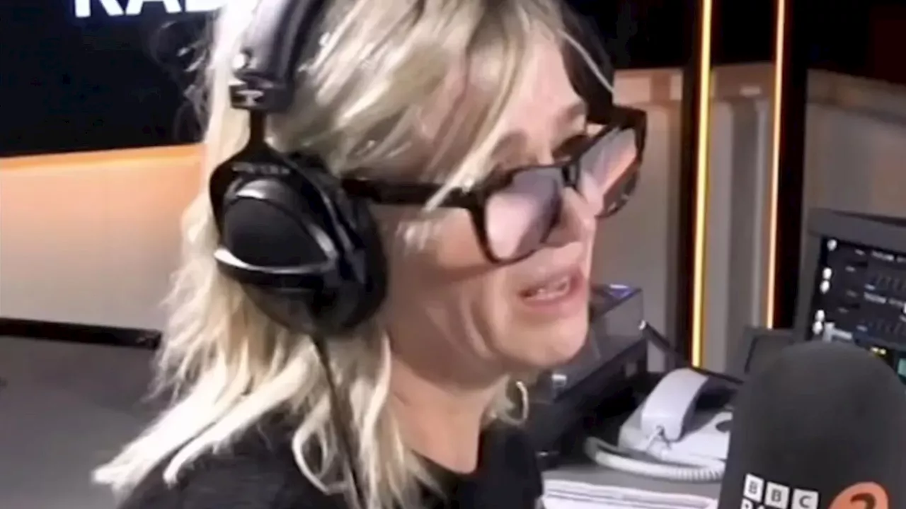 Zoe Ball sends emotional message to fans and breaks down in tears as she kicks off final ever BBC Radio 2...