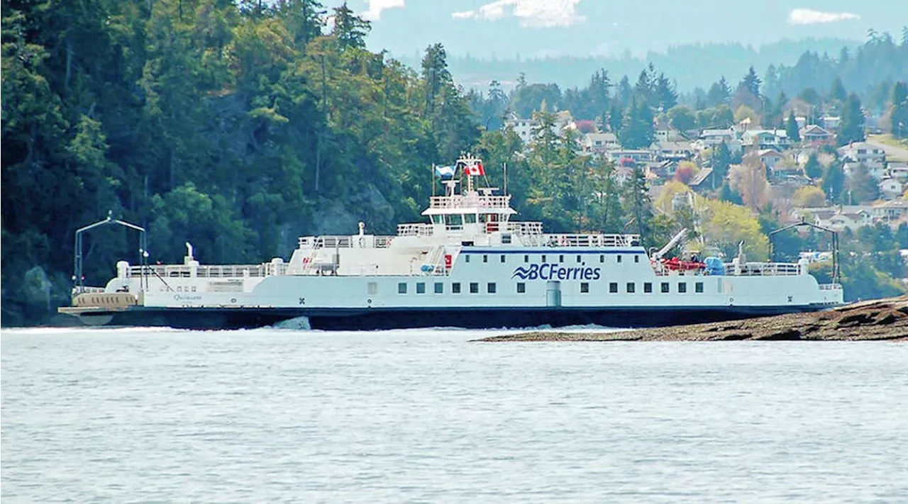 Ferry crew rescues rowboat being blown out to sea near Salt Spring