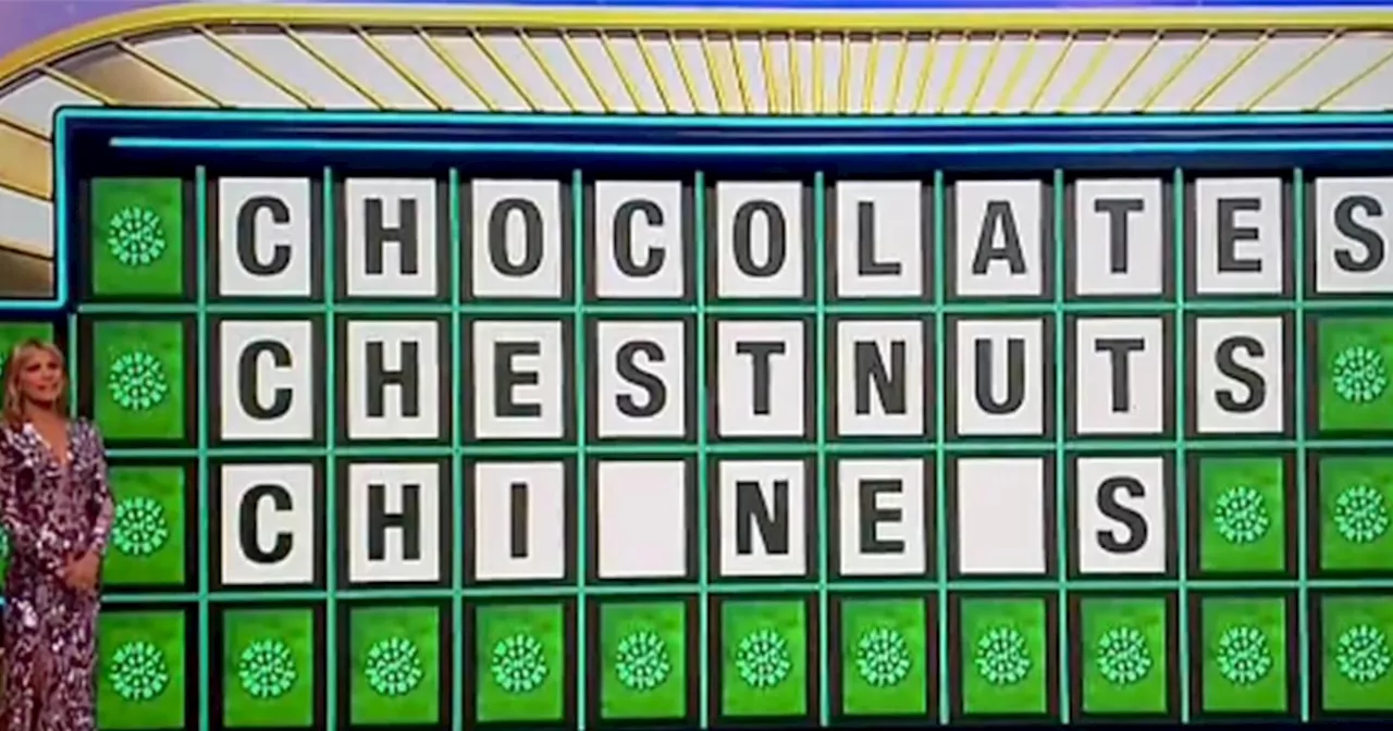 ‘Wheel of Fortune’ Contestant Gives Wrong Answer To Christmas-Themed Puzzle