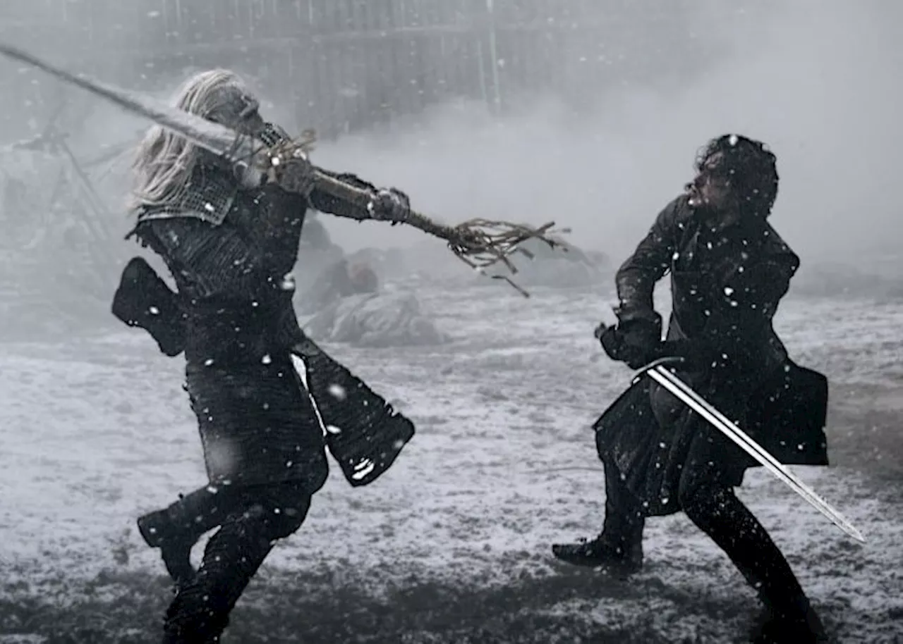 Game of Thrones - Jon Snow vs Caminante Blanco