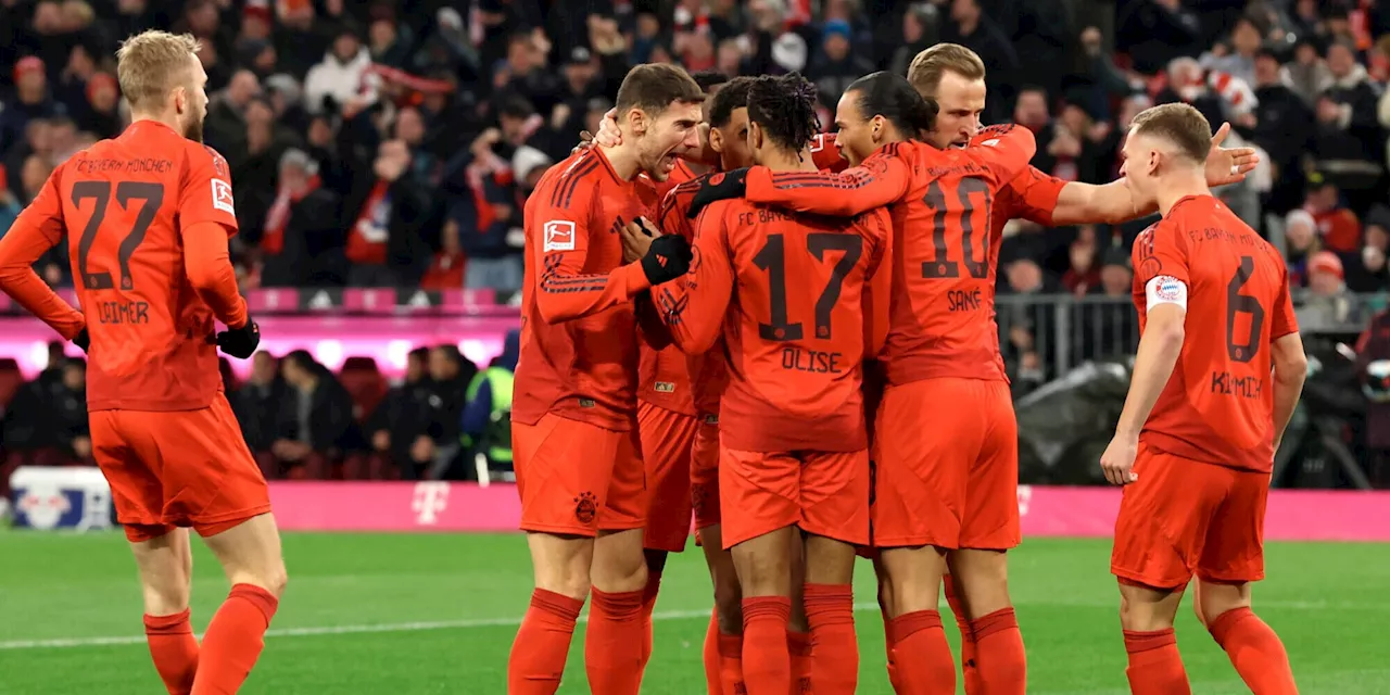 Sesko non basta, il Bayern ne fa cinque al Lipsia: Leverkusen a -7