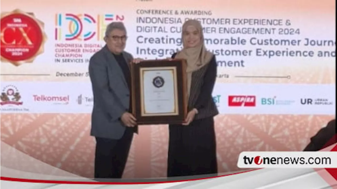 Dompet Dhuafa Raih Penghargaan EXCELLENT pada Indonesia Customer Experience & Digital Customer Engagement 2024