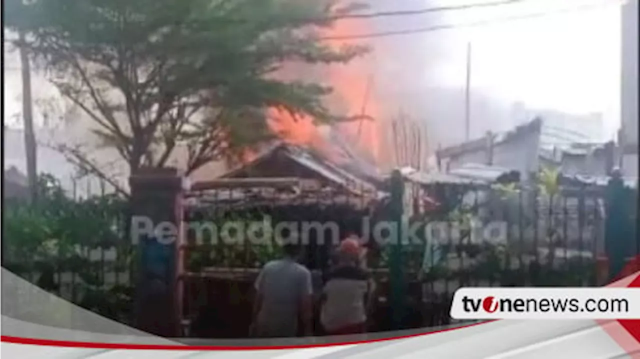 Kebakaran Rumah di Menteng, Jakarta Pusat