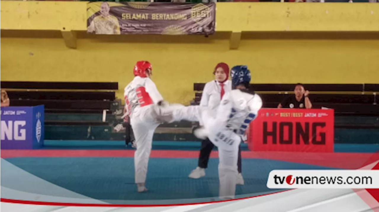 Ratusan Atlet Taekwondo Beraksi di Kejuaraan Provinsi Jawa Timur