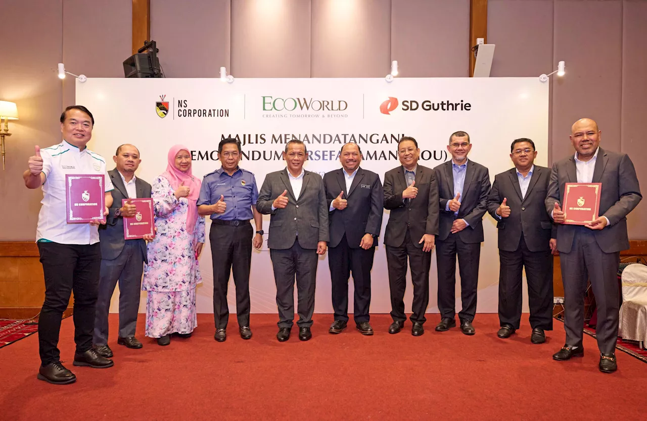 SD Guthrie, EcoWorld, and NS Corp to Develop RM2.95 Billion Industrial Park in Negeri Sembilan