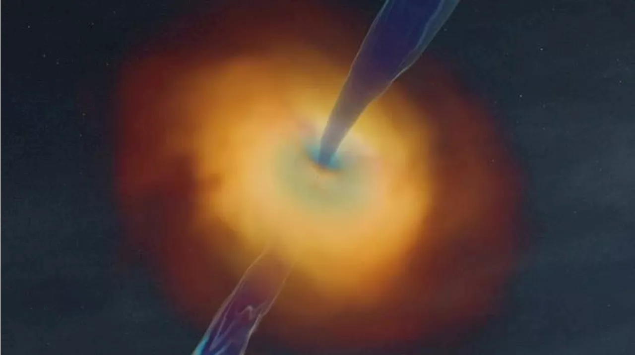 Astronomers Detect Rare Black Hole Feeding Event