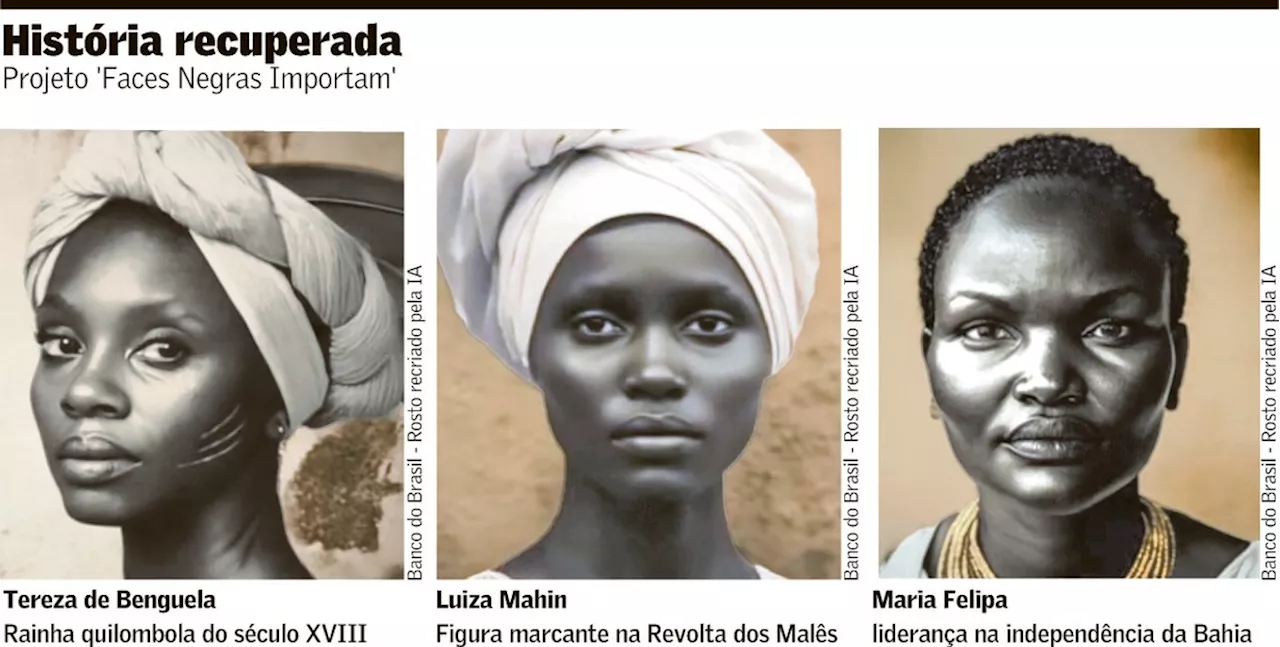 Projeto com IA resgata rostos de mulheres negras