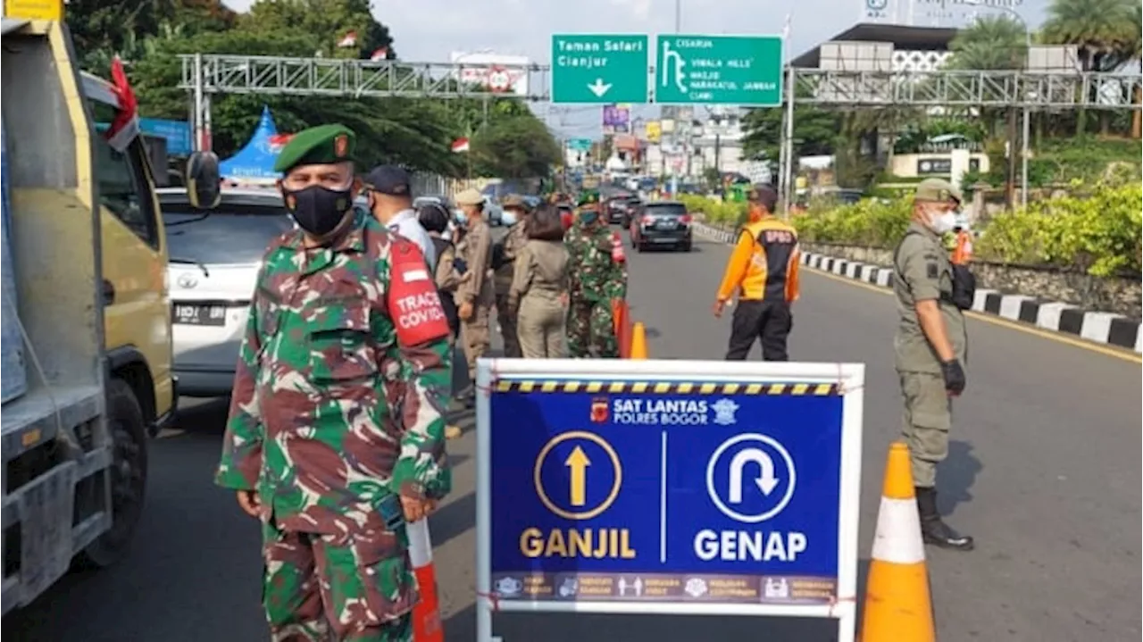 Perhatikan Pelat Kendaraan Kalian, Jalur Puncak Diberlakukan Ganjil Genap 20-22 Desember