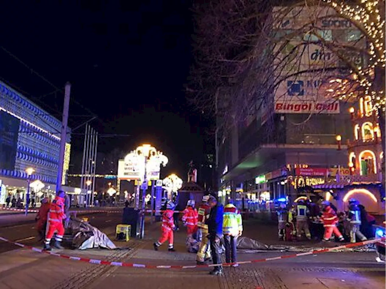 Auto rast in Magdeburger Weihnachtsmarkt: Dutzende Verletzte